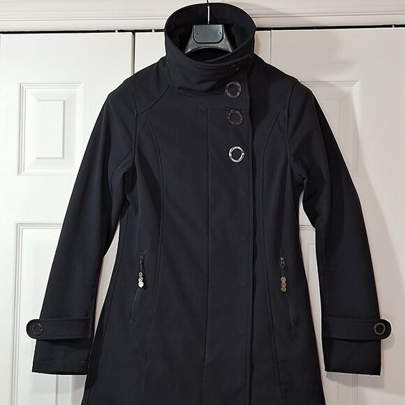 Lululemon Audrey Softshell Wind Rain Long Line Jacket Size 4 - Picture 1 of 12